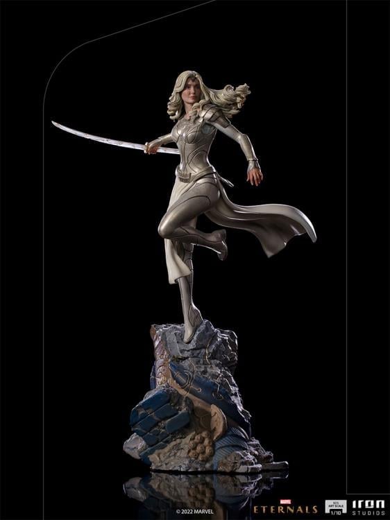Eternals Battle Diorama Series Thena 1/10 Art Scale Limited Edition Statue Gallery Image 4