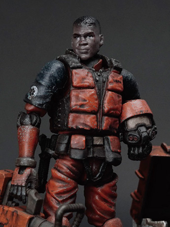 Acid Rain FAV-A70 Trevor Jones (UERA Rescue Team) Action Figure Gallery Image 2