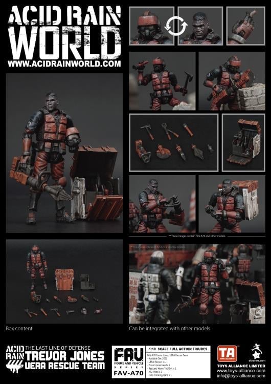 Acid Rain FAV-A70 Trevor Jones (UERA Rescue Team) Action Figure Gallery Image 3