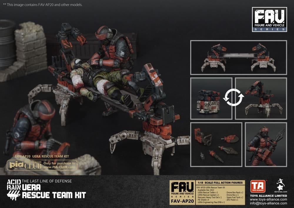Acid Rain FAV-AP20 UERA Rescue Team Kit