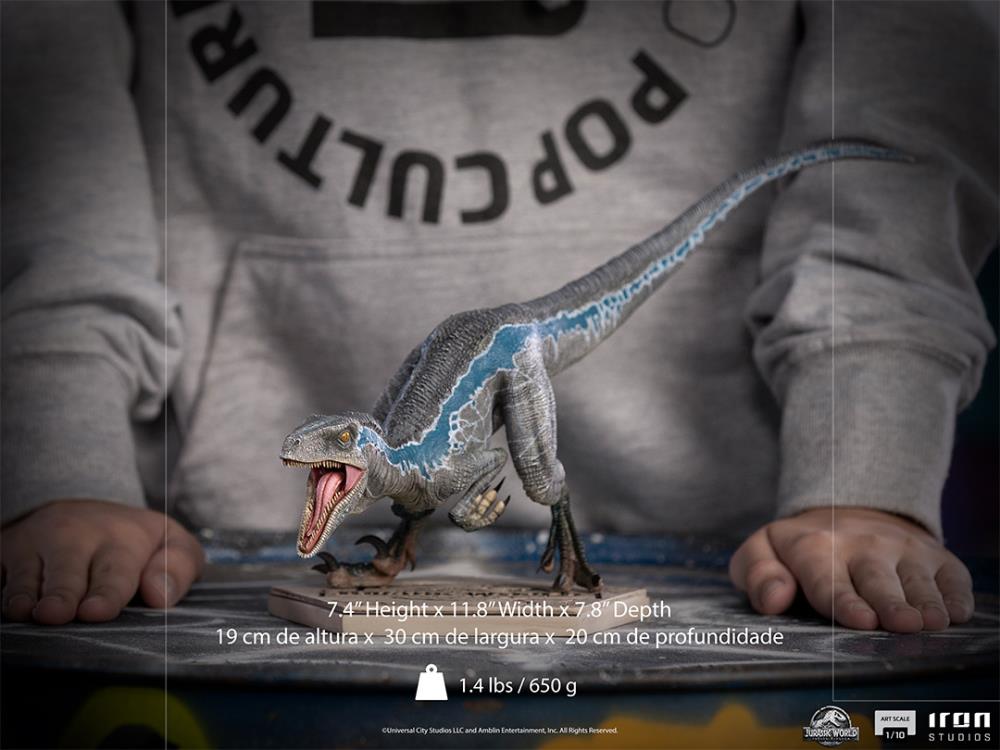 Jurassic World: Fallen Kingdom Blue 1/10 Art Scale Statue