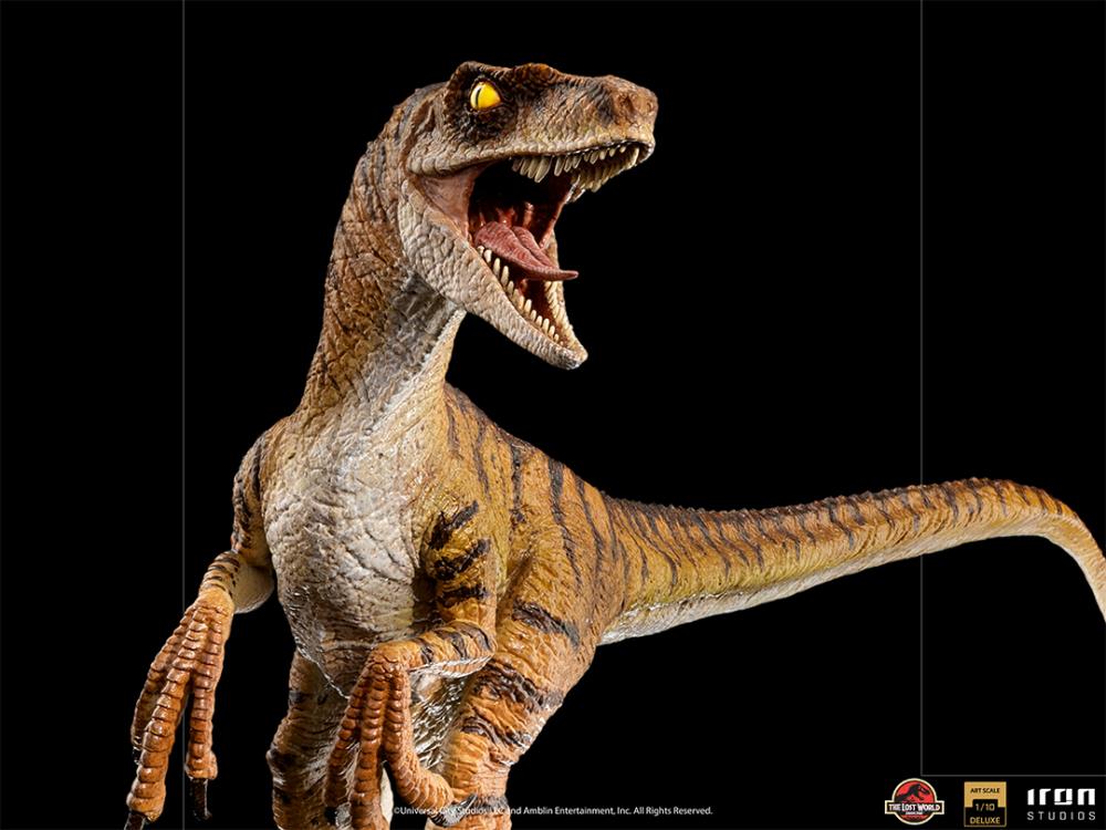 Jurassic Park: The Lost World Velociraptor 1/10 Deluxe Art Scale Statue Gallery Image 7
