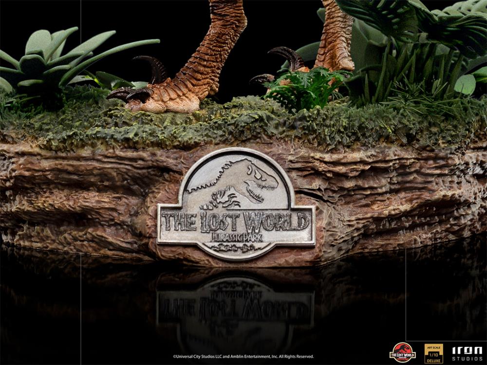 Jurassic Park: The Lost World Velociraptor 1/10 Deluxe Art Scale Statue Gallery Image 11