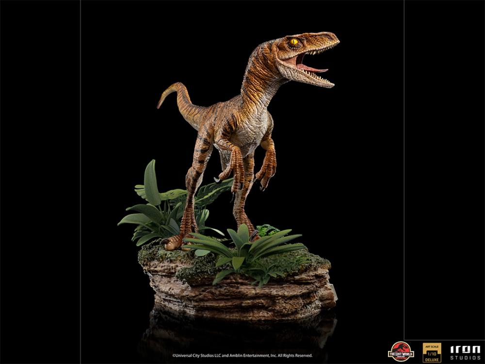 Jurassic Park: The Lost World Velociraptor 1/10 Deluxe Art Scale Statue Gallery Image 6