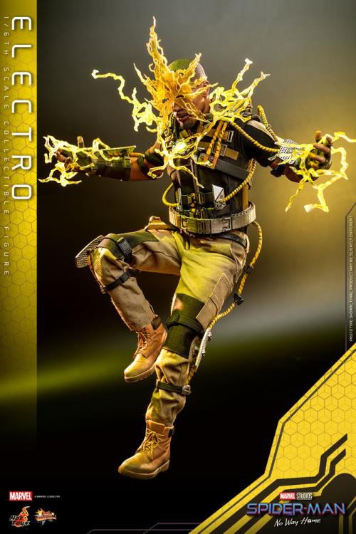 Spider-Man: No Way Home MMS644 Electro 1/6th Scale Collectible Figure Gallery Image 8
