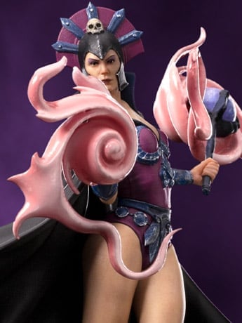Masters of the Universe Battle Diorama Series Evil-Lyn 1/10 Art Scale Limited Edition Statue Gallery Image 2
