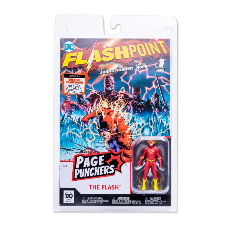 DC Comics Page Punchers The Flash 3" Figure with Comic Gallery Image 9