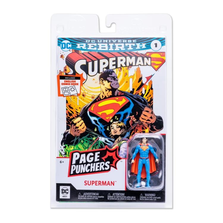 DC Comics Page Punchers Superman 3" Figure with Comic Gallery Image 9
