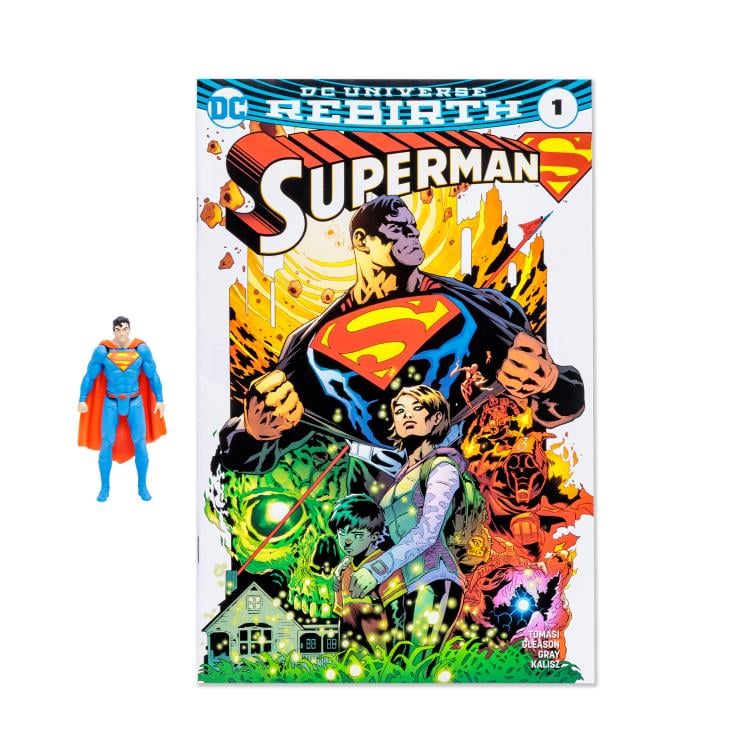 DC Comics Page Punchers Superman 3" Figure with Comic Gallery Image 8