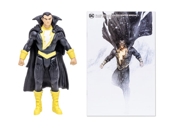 DC Comics Page Punchers Black Adam 3" Figure with Comic Gallery Image 1