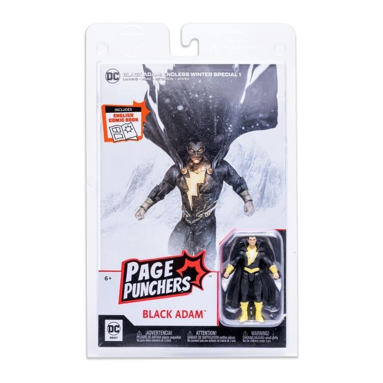 DC Comics Page Punchers Black Adam 3" Figure with Comic Gallery Image 9