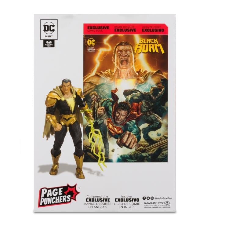 Black Adam Page Punchers Black Adam 7" Figure with Comic Gallery Image 15