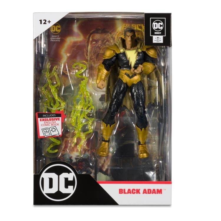 Black Adam Page Punchers Black Adam 7" Figure with Comic Gallery Image 12
