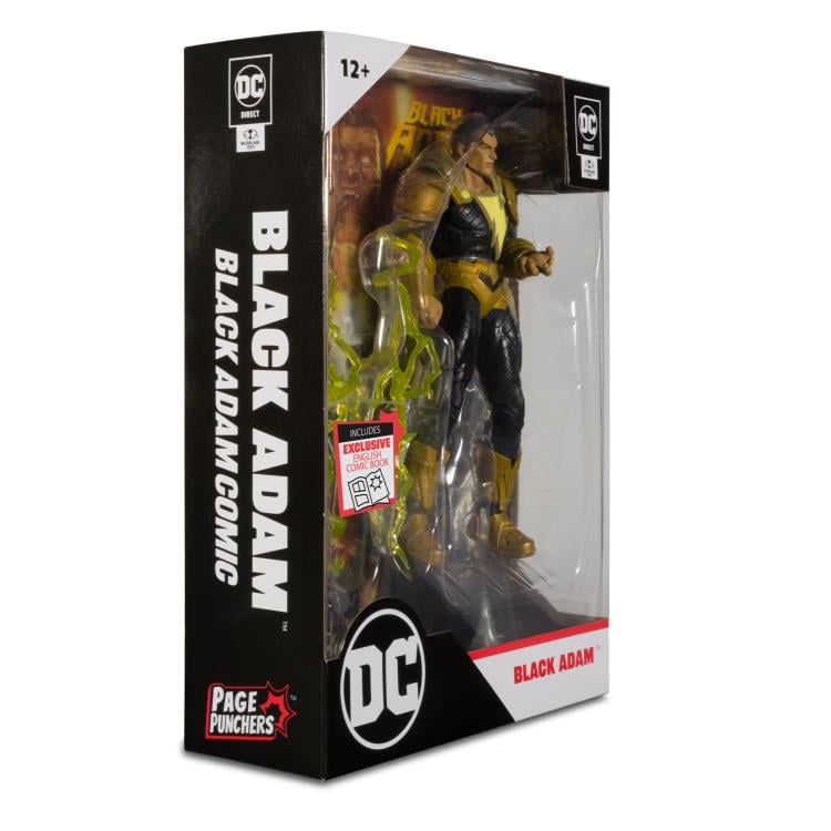 Black Adam Page Punchers Black Adam 7" Figure with Comic Gallery Image 13