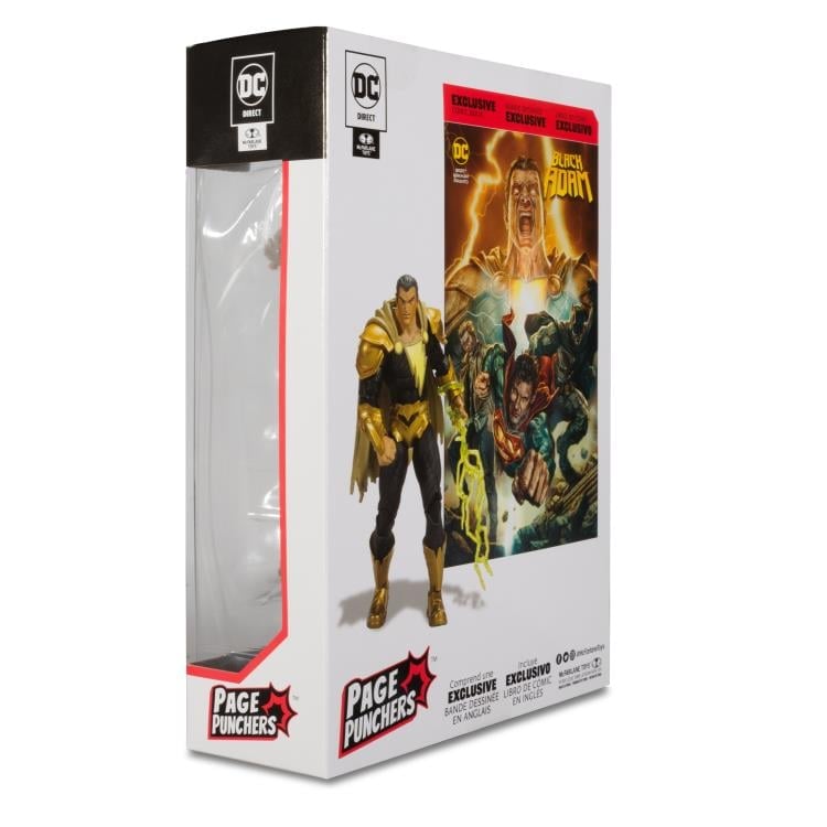 Black Adam Page Punchers Black Adam 7" Figure with Comic Gallery Image 14
