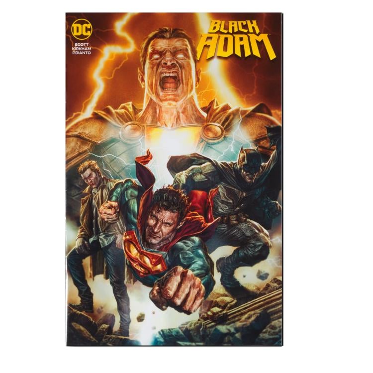 Black Adam Page Punchers Batman 7" Figure with Comic Gallery Image 10
