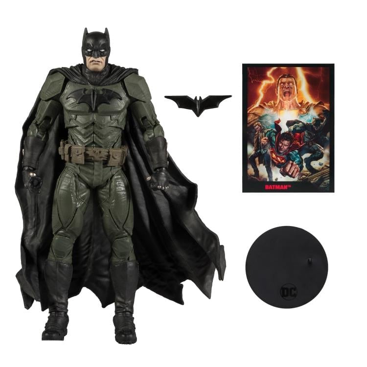 Black Adam Page Punchers Batman 7" Figure with Comic Gallery Image 9