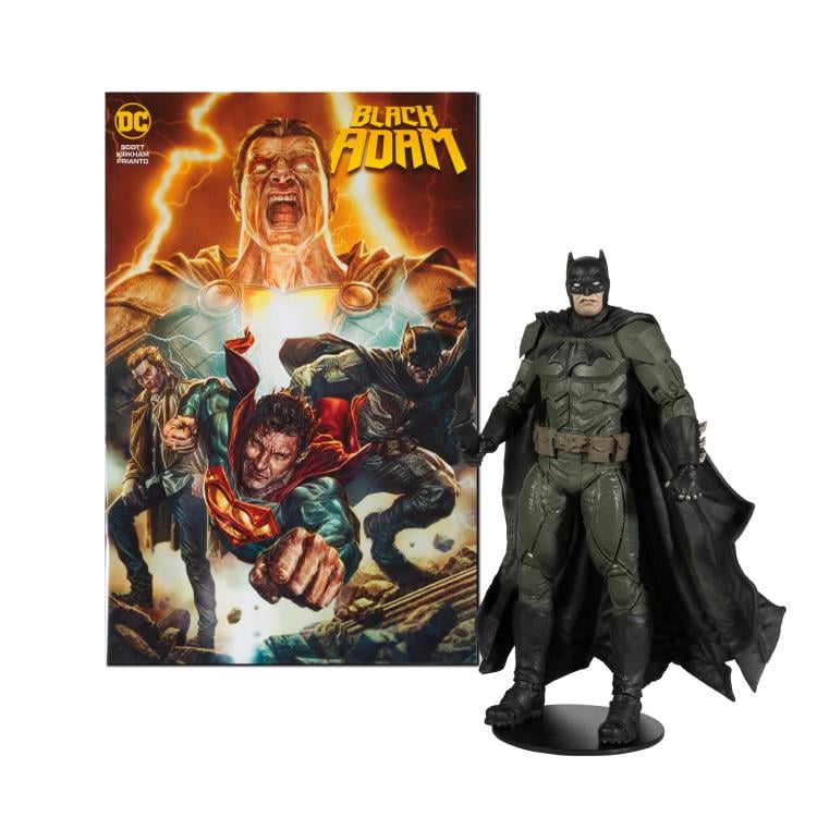 Black Adam Page Punchers Batman 7" Figure with Comic Gallery Image 11