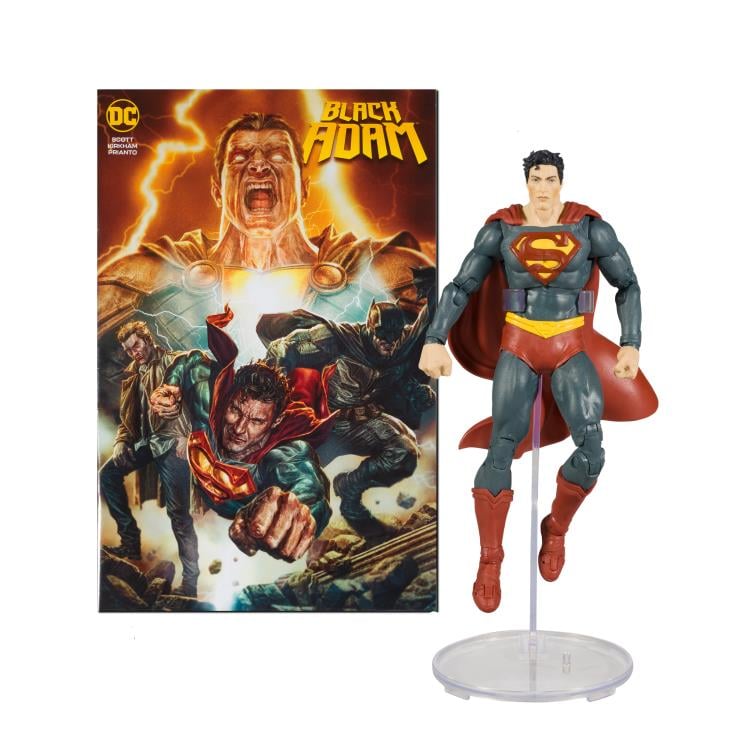 Black Adam Page Punchers Superman 7" Figure with Comic Gallery Image 11