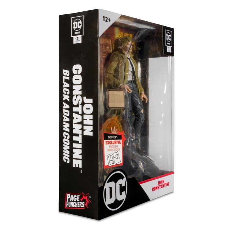 Black Adam Page Punchers Constantine 7" Figure with Comic Gallery Image 13