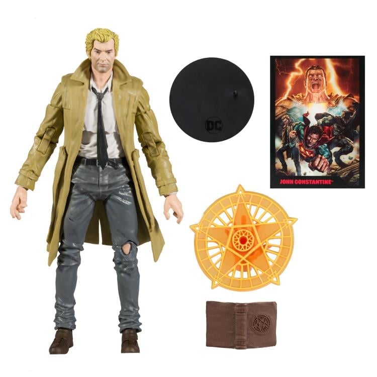 Black Adam Page Punchers Constantine 7" Figure with Comic Gallery Image 9