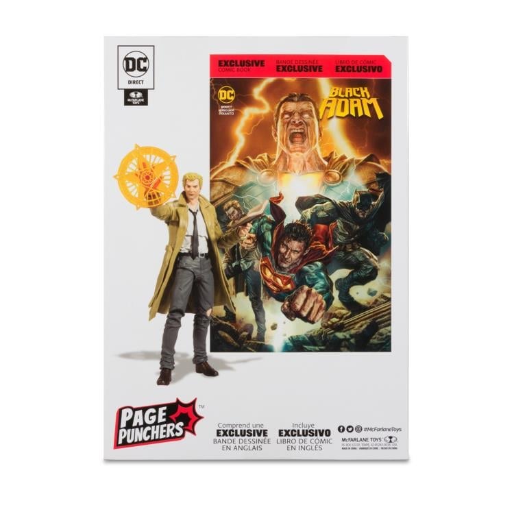 Black Adam Page Punchers Constantine 7" Figure with Comic Gallery Image 15