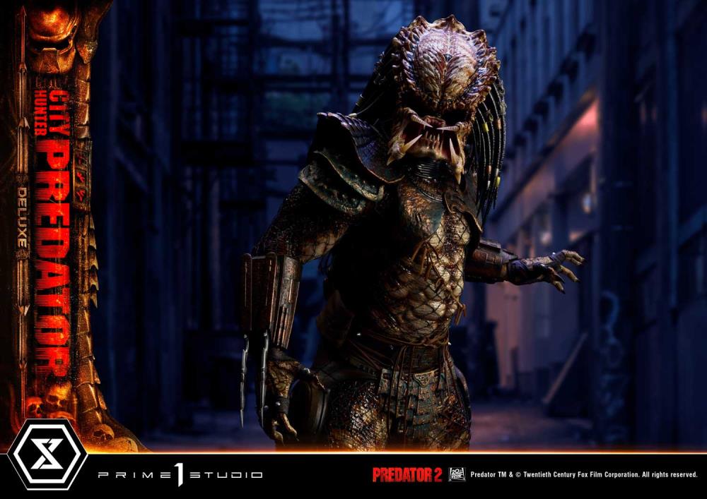Predator 2 Museum Masterline City Hunter Predator Deluxe 1/3 Scale Statue Gallery Image 41