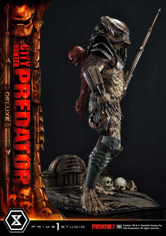 Predator 2 Museum Masterline City Hunter Predator Deluxe 1/3 Scale Statue Gallery Image 6