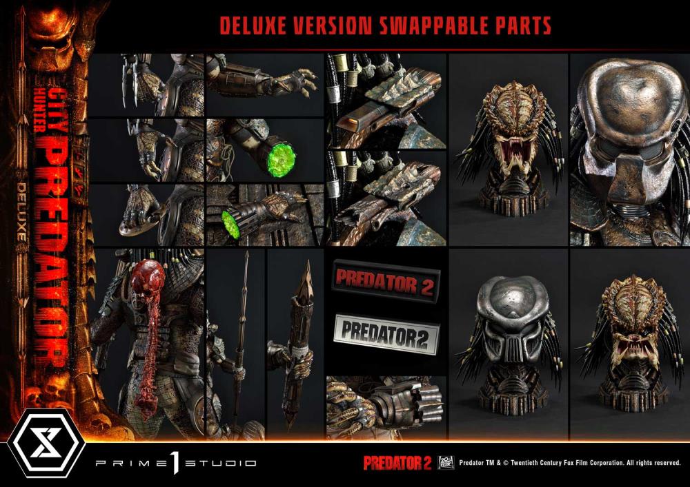 Predator 2 Museum Masterline City Hunter Predator Deluxe 1/3 Scale Statue Gallery Image 17