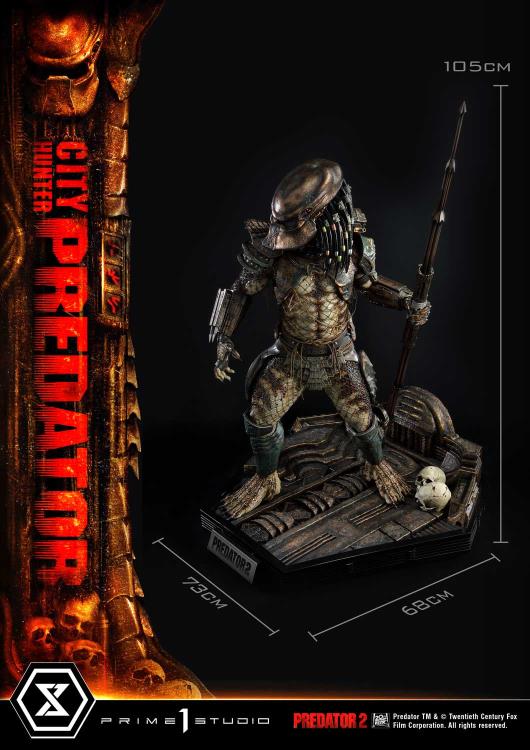 Predator 2 Museum Masterline City Hunter Predator Deluxe 1/3 Scale Statue Gallery Image 15