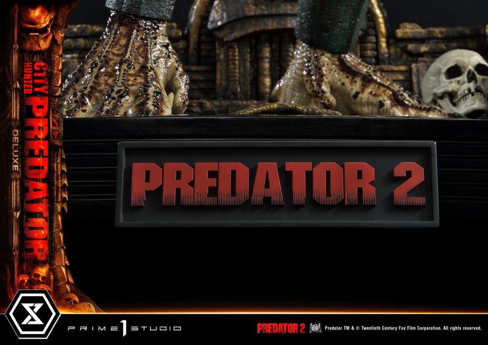 Predator 2 Museum Masterline City Hunter Predator Deluxe 1/3 Scale Statue Gallery Image 36