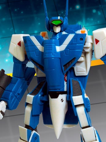 Robotech 30th Anniversary Max Sterling's GBP-1 Armored VF-1J Veritech 1/100 Scale Transformable Figure Gallery Image 2