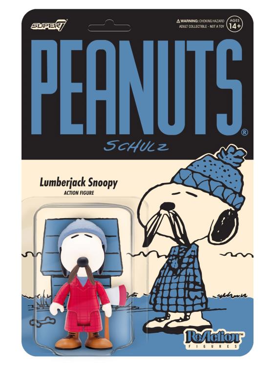 Peanuts ReAction Lumberjack Snoopy Figure Gallery Image 5