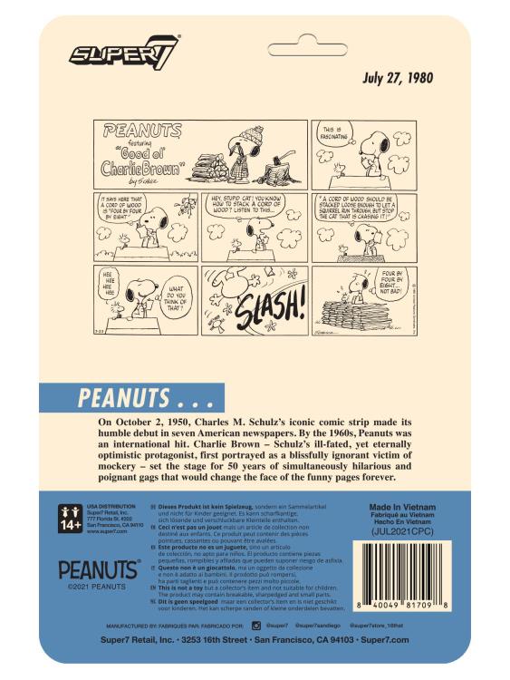 Peanuts ReAction Lumberjack Snoopy Figure Gallery Image 4