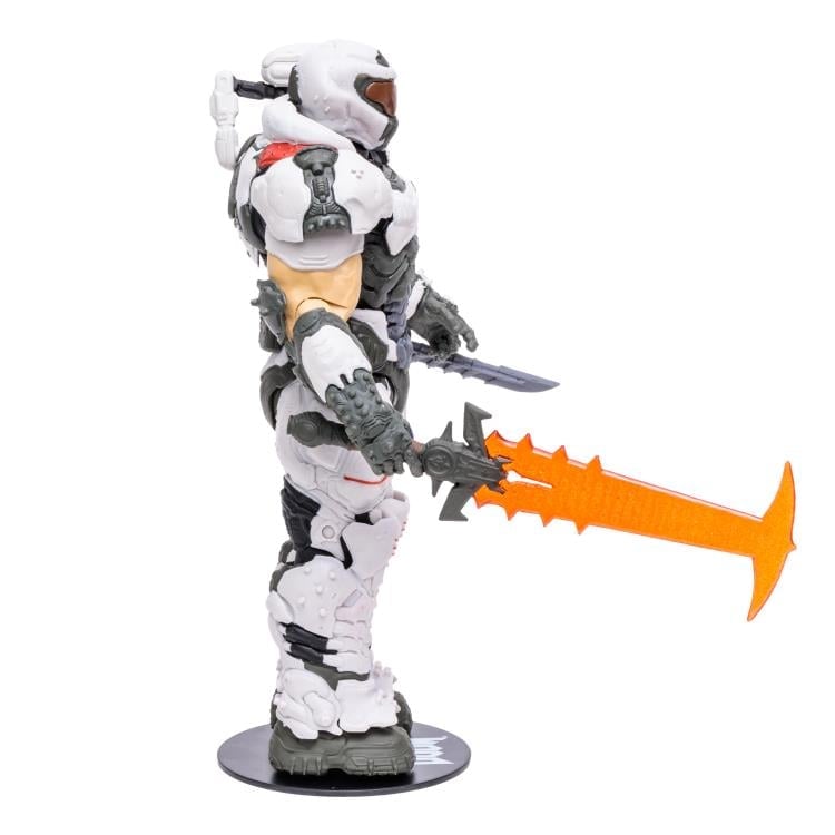 DOOM Slayer (White Armor) BBTS Exclusive Action Figure Gallery Image 5