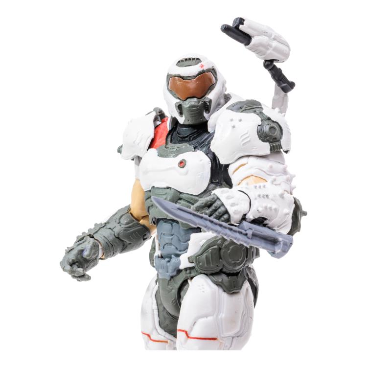 DOOM Slayer (White Armor) BBTS Exclusive Action Figure Gallery Image 8