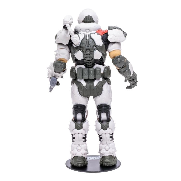 DOOM Slayer (White Armor) BBTS Exclusive Action Figure Gallery Image 6