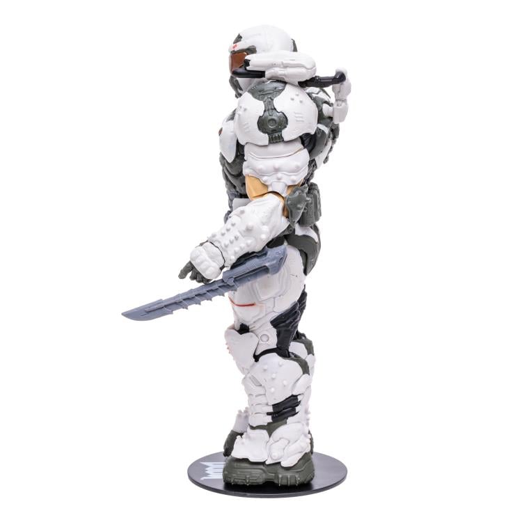 DOOM Slayer (White Armor) BBTS Exclusive Action Figure Gallery Image 7