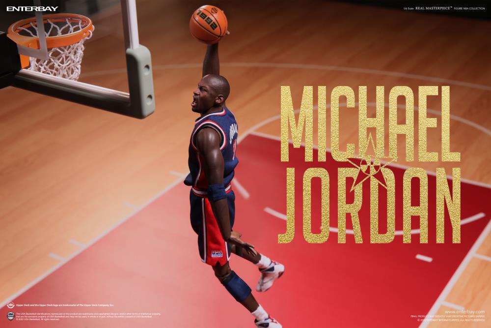 NBA Real Masterpiece Michael Jordan (Barcelona 1992) 1/6 Scale Limited Edition Figure Gallery Image 5