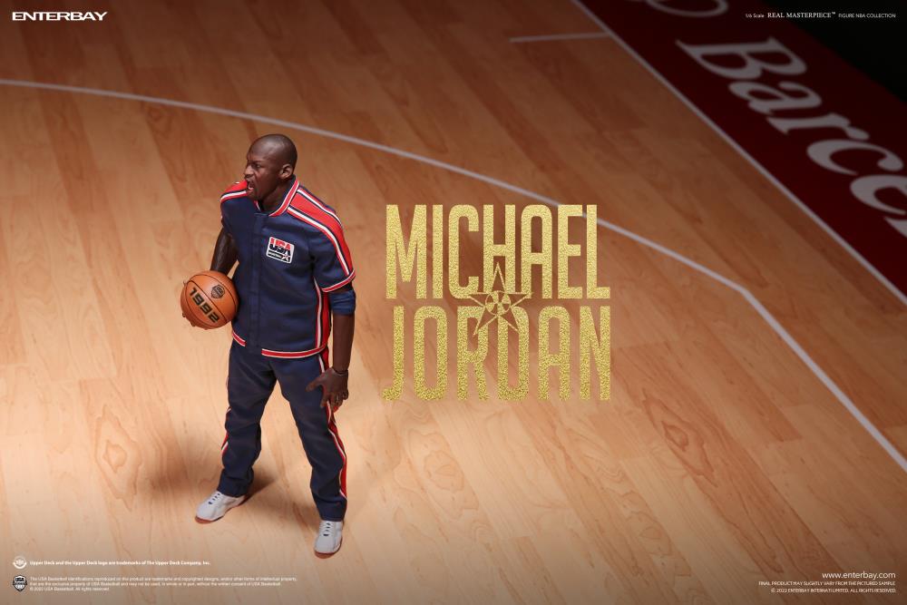 NBA Real Masterpiece Michael Jordan (Barcelona 1992) 1/6 Scale Limited Edition Figure Gallery Image 7