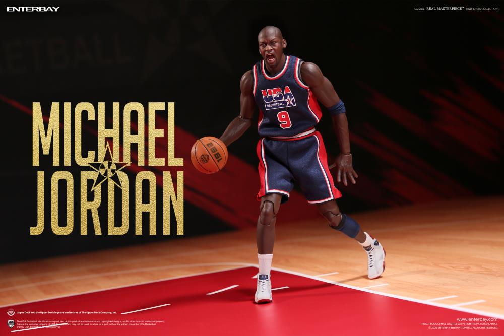 NBA Real Masterpiece Michael Jordan (Barcelona 1992) 1/6 Scale Limited Edition Figure Gallery Image 3