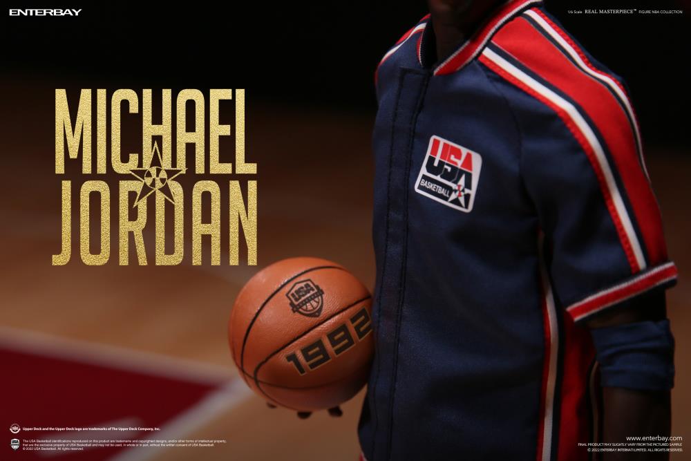 NBA Real Masterpiece Michael Jordan (Barcelona 1992) 1/6 Scale Limited Edition Figure Gallery Image 10