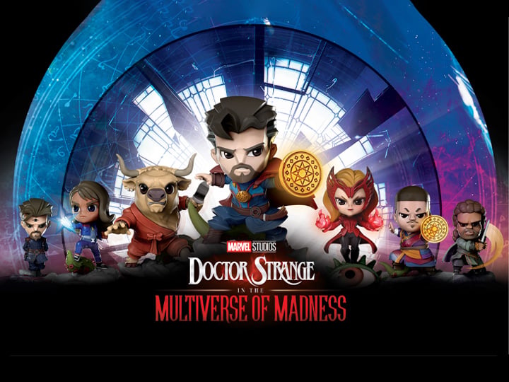Marvel Doctor Strange and the Multiverse of Madness Premium Box of 8 Random Figures Gallery Image 1
