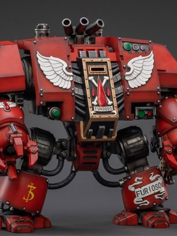 Warhammer 40K Blood Angels Furioso Dreadnought Brother Samel 1/18 Scale Figure Gallery Image 2