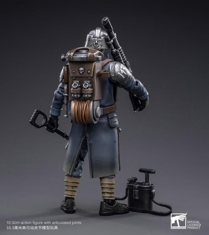 Warhammer 40K Death Korps of Krieg Veteran Squad Guardsman Demolitions Specialist 1/18 Scale Action Figure Gallery Image 4