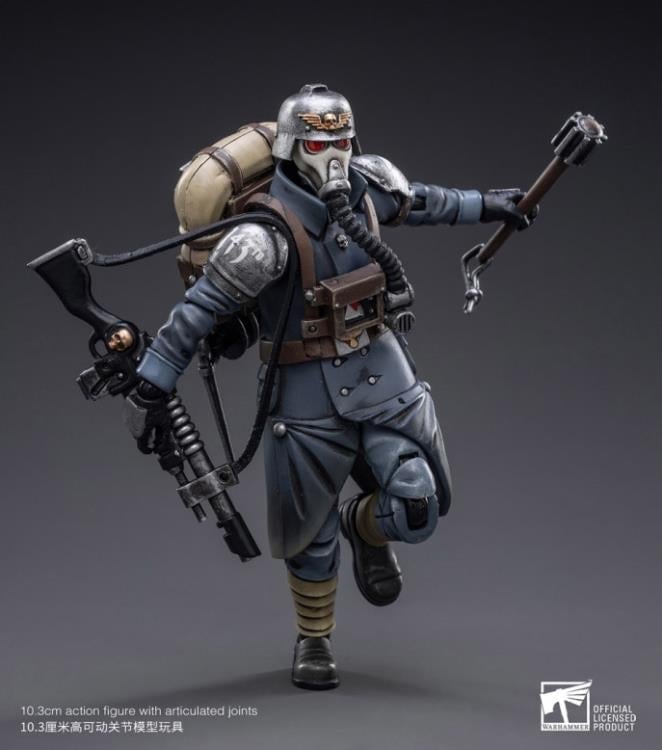 Warhammer 40K Death Korps of Krieg Veteran Squad Guardsman 1/18 Scale Action Figure Gallery Image 3