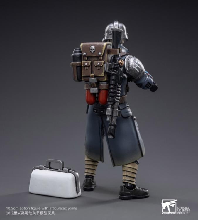 Warhammer 40,000 Death Korps of Krieg Veteran Squad Guardsman Medic 1/18 Scale Action Figure Gallery Image 4