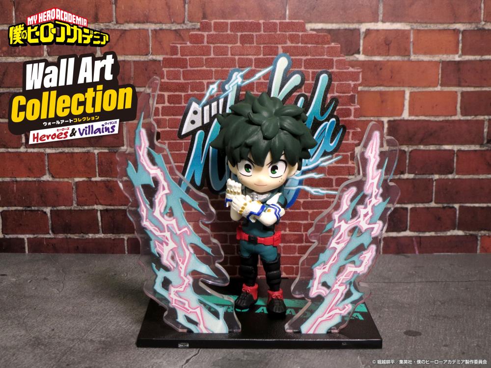 僕のヒーローアカデミア ワーコレ 獣コレ ウォールアートコレクション セット My Hero Academia Wall Art Collection Heroes & Villains Boxed Set
