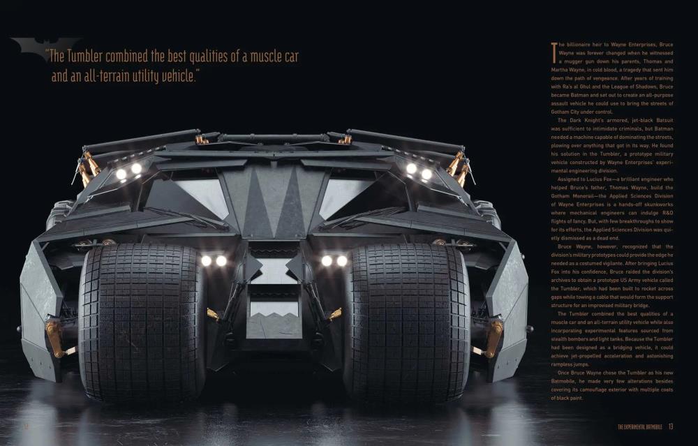 Batmobile Manual Inside the Dark Knight's Most Iconic Rides Gallery Image 3
