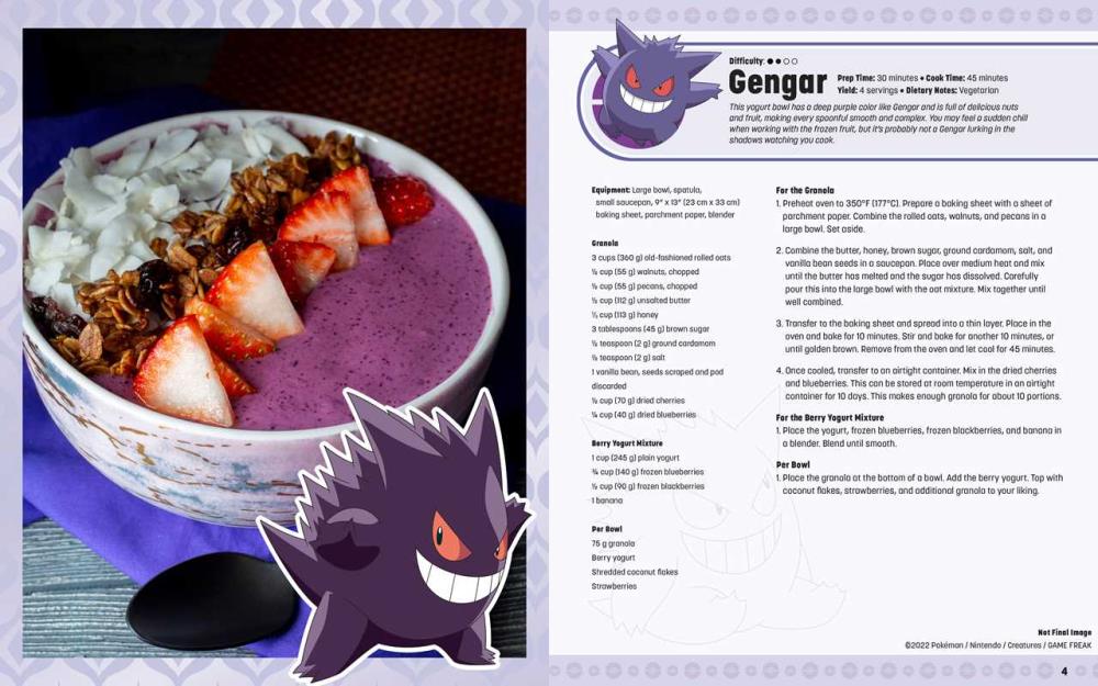 My Pokémon Cookbook Gallery Image 4